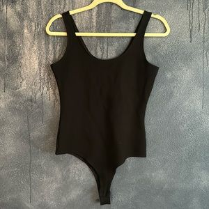 Black stretchy tank top body suit never worn